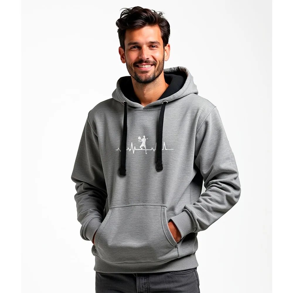 

Худи Kruskis Padel Heartbeat Bicolor, серый