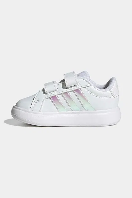 Кроссовки детские GRAND COURT 3.0 BUBBLE Adidas, белый — фото 4