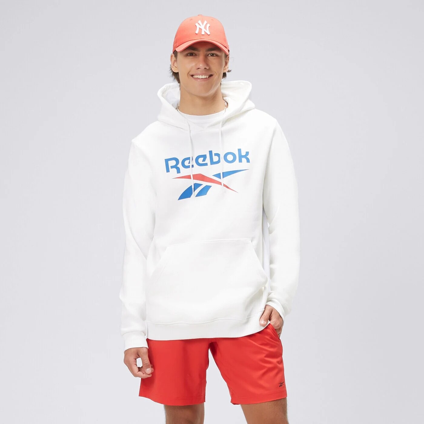 

Худи Reebok с большим логотипом, белый