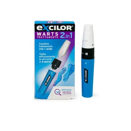 

Excilor Warts Treatment 2 в 1 для ухода за бородавками с 5 аппликаторами Vemedia