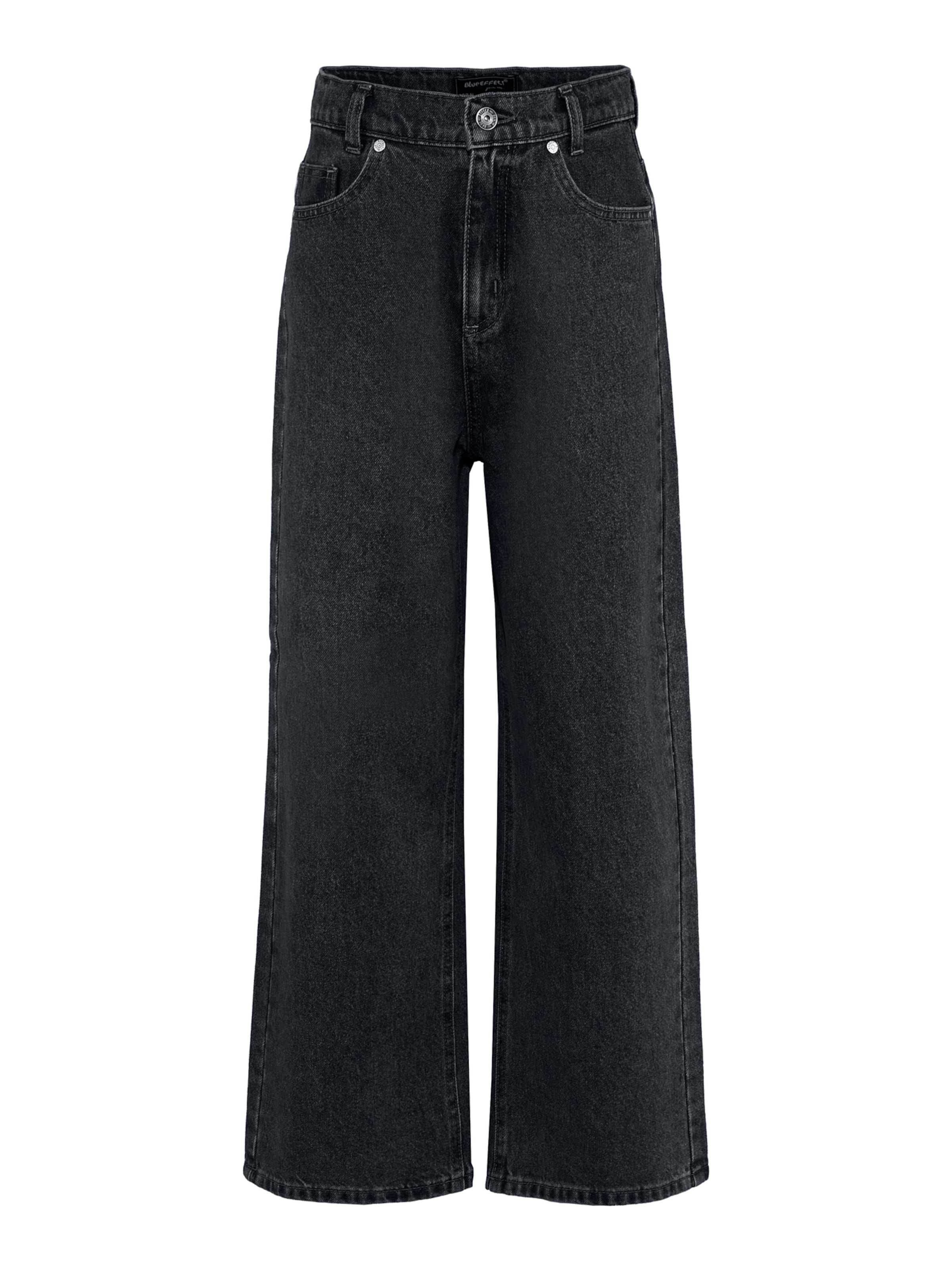 

BLUE EFFECT Багги джинсы в черном дениме