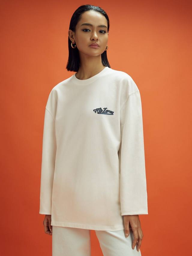 

Футболка с круглым вырезом beaton f1 tour Reiss x McLaren, белый