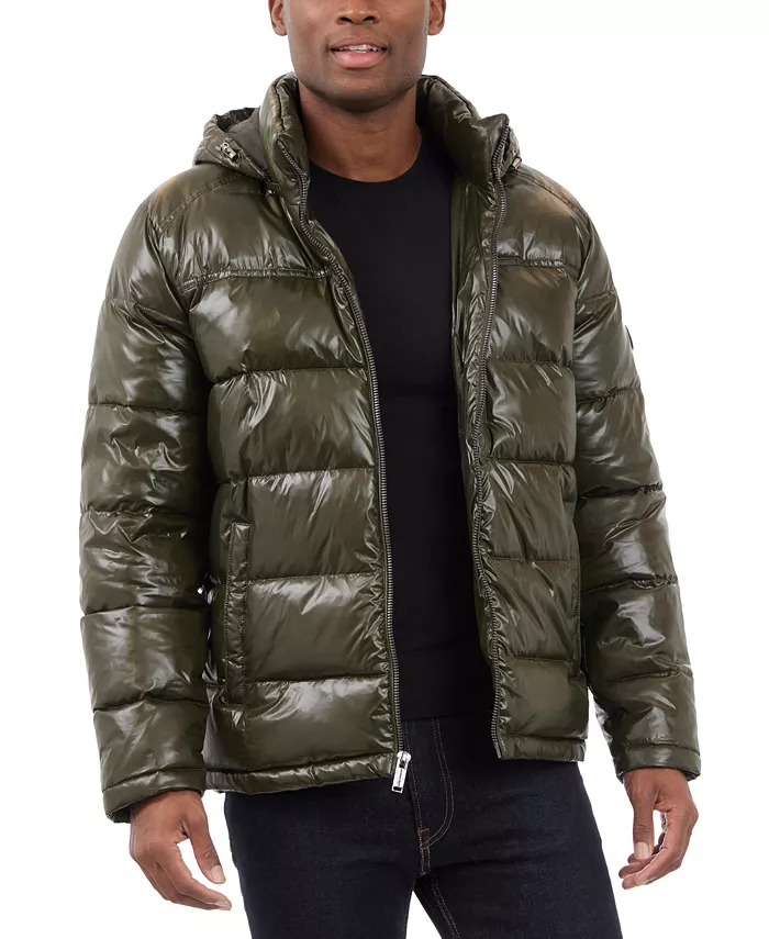 

Мужская куртка Shine Puffer Michael Kors, зеленый