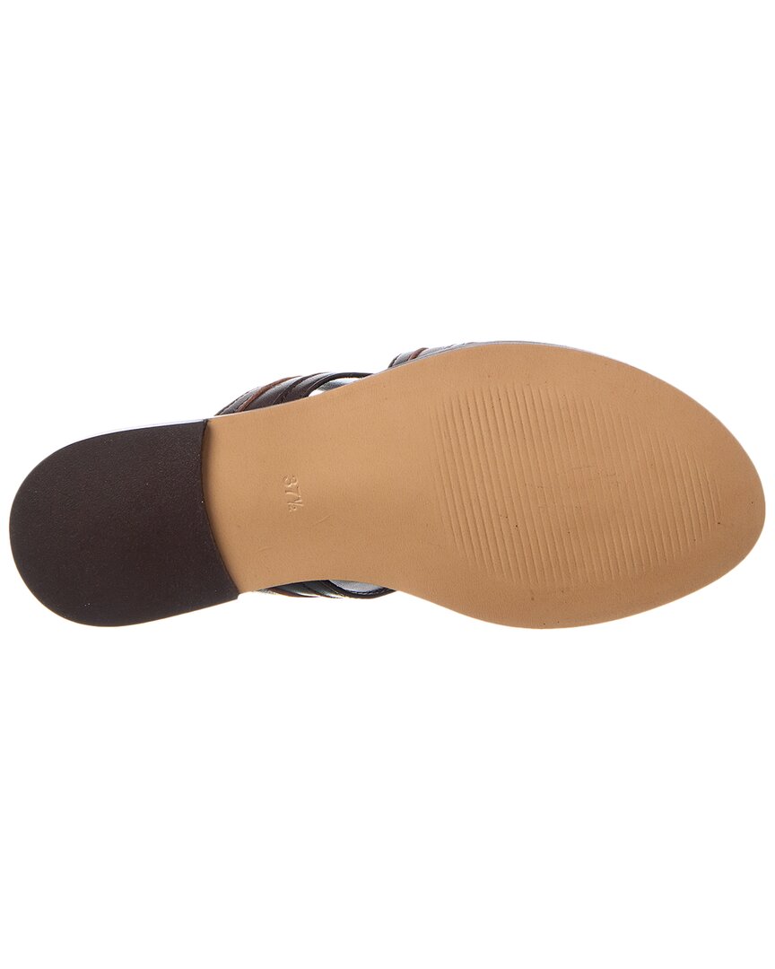 M by Bruno Magli Preta Leather Sandal, коричневый — фото 4
