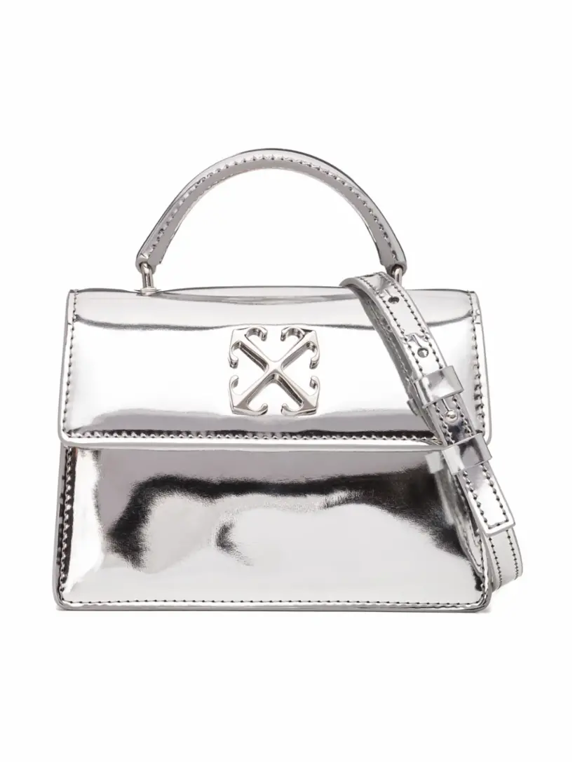 

Сумка на плечо Jitney Baby Off-White, серебристый