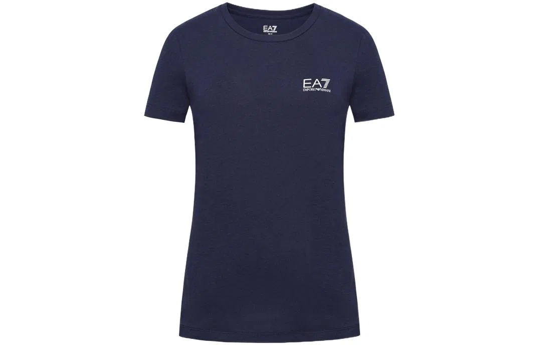 Футболка EA7 женская Marine Blue EMPORIO ARMANI