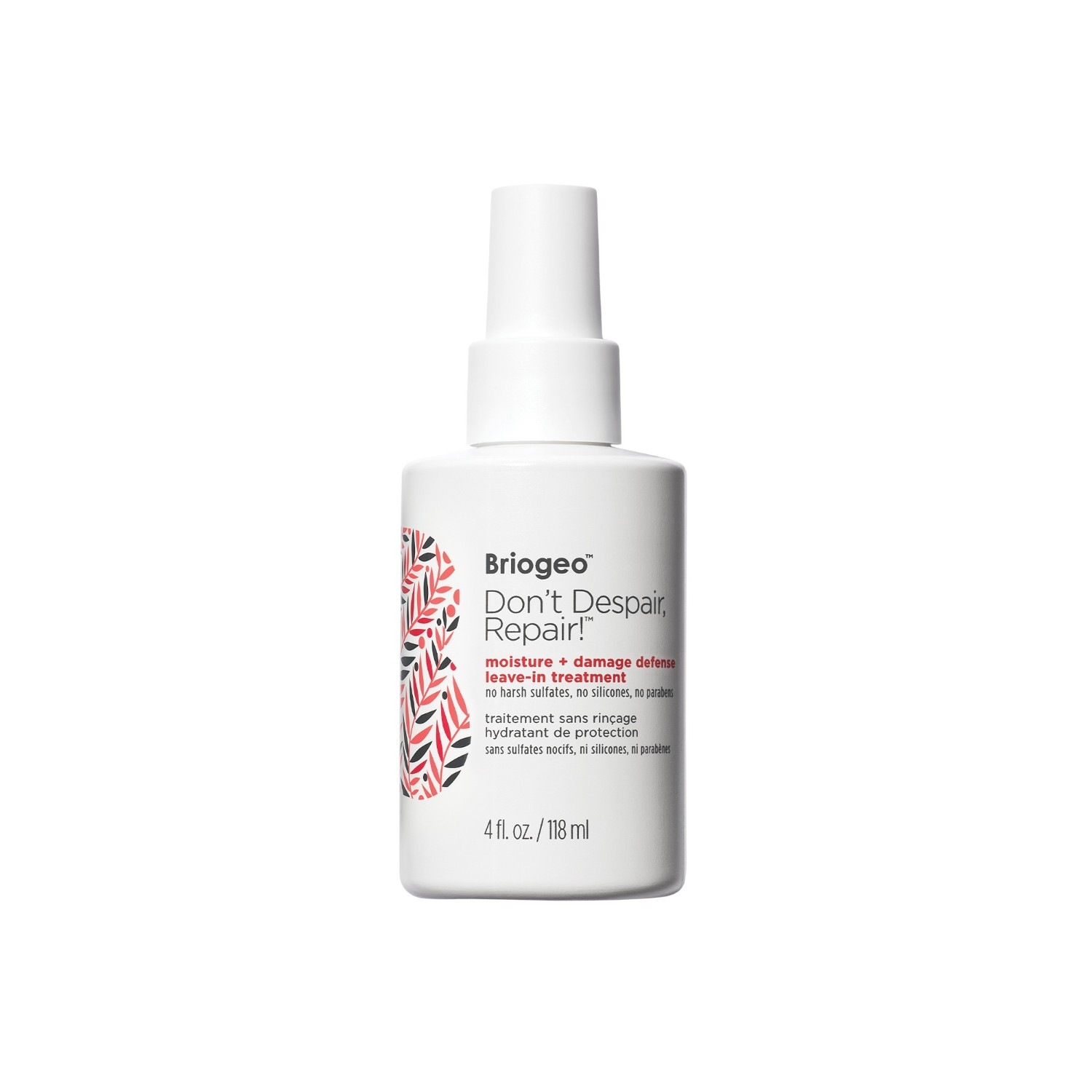

Маска для волос don't despair, repair! moisture + damage defense leave-in treatment Briogeo, объем 118 мл