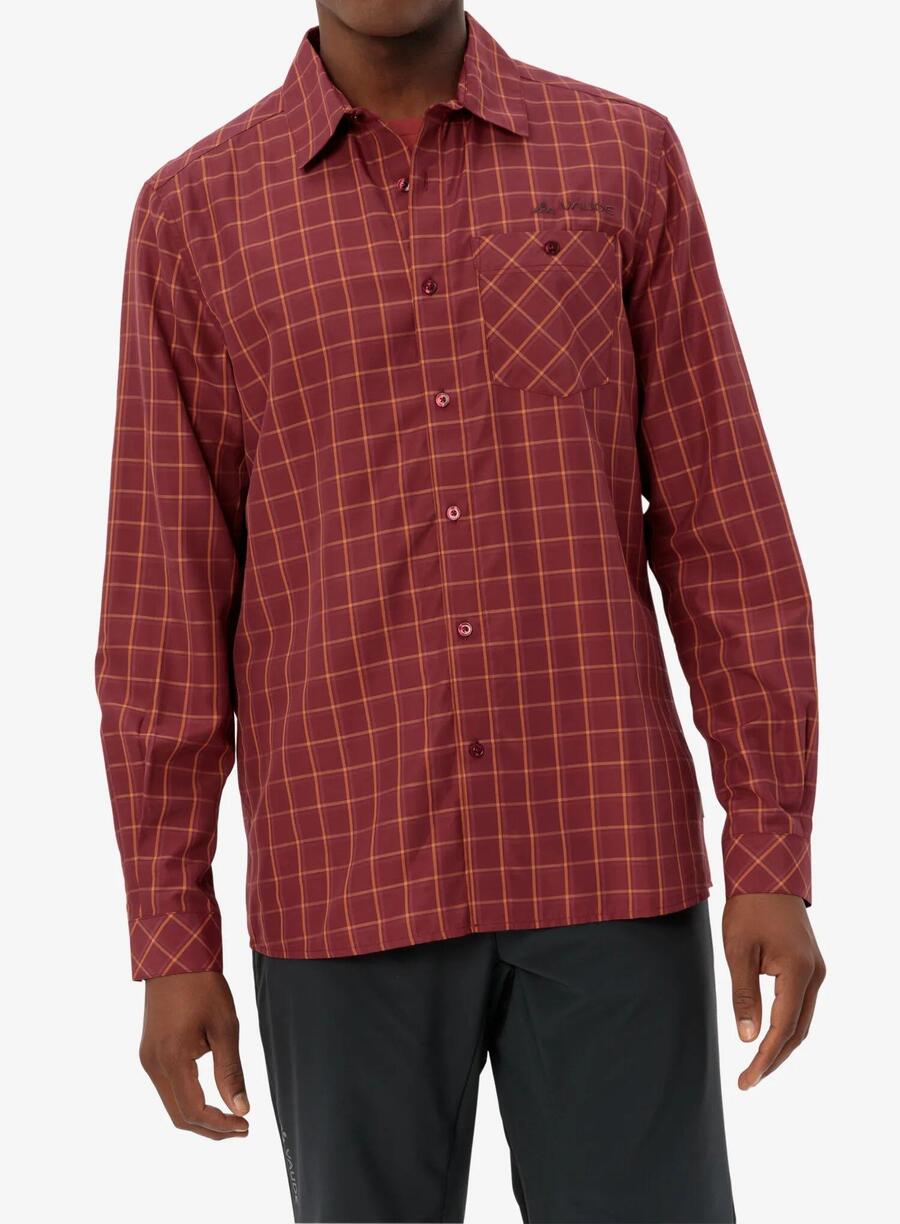 

VAUDE Охлаждающая, препятствующая появлению запахов, быстросохнущая рубашка для мужчин - Albsteig LS Shirt III