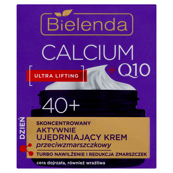 

Крем для лица укрепляющий против морщин 40+ на день, 50 мл Bielenda Calcium+Q10