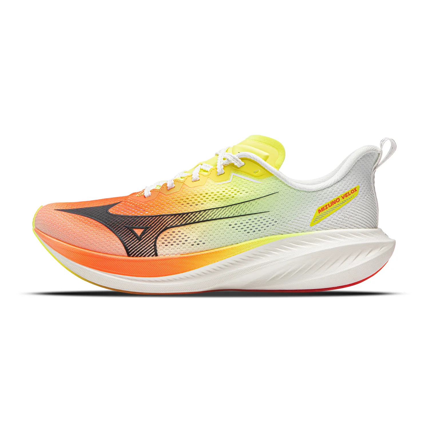 Mizuno Reflective Low top Running Shoes Unisex Tomato Red