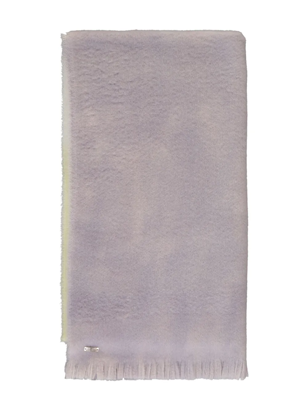 

Шерстяной шарф с бахромой Herno, фиолетовый