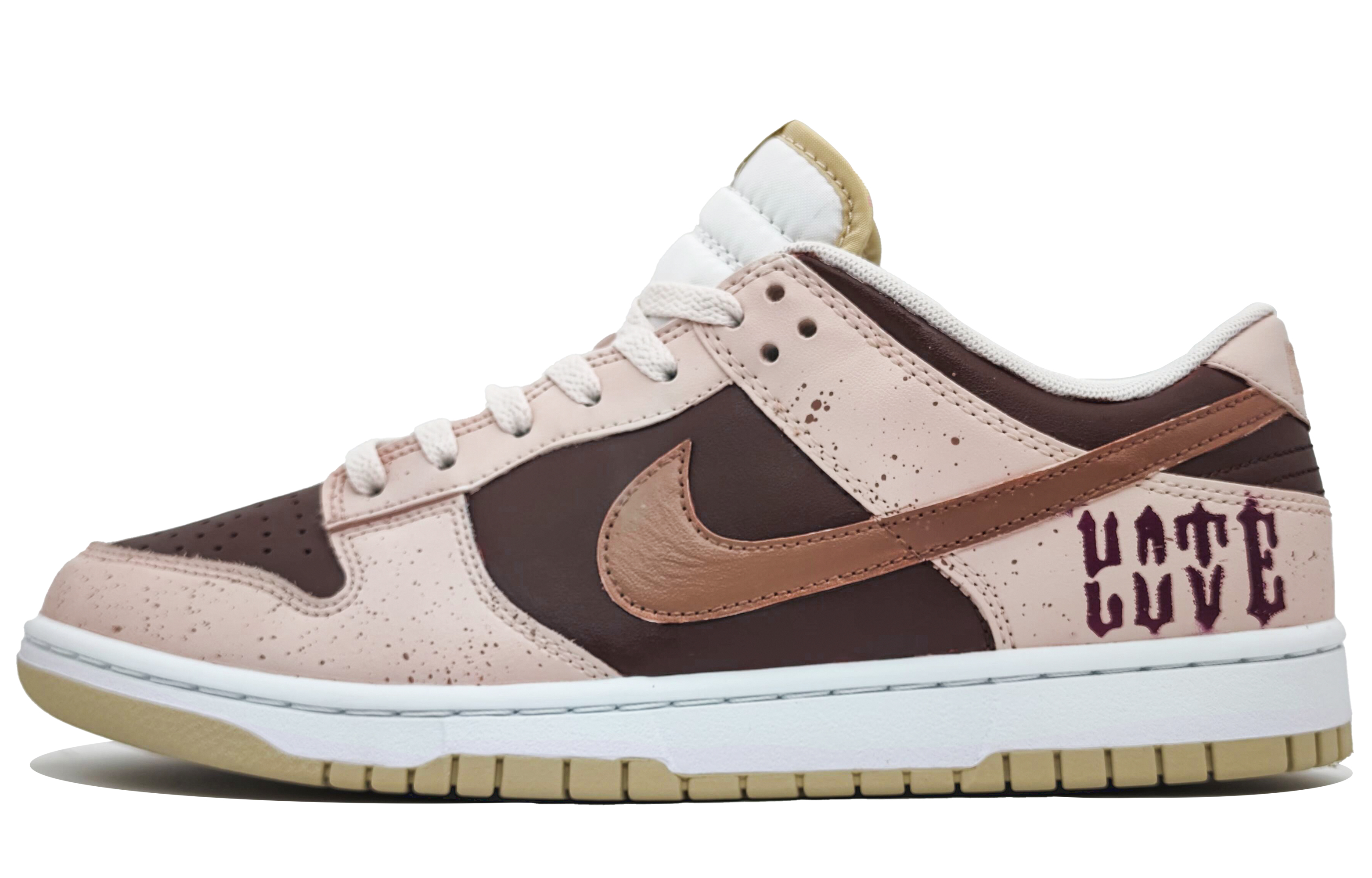 

Nike Кроссовки для скейтбординга Dunk Anti-Slip, износостойкие, мужские, цвет розовый лотос