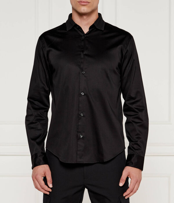 

Рубашка Regular fit Armani Exchange, черный