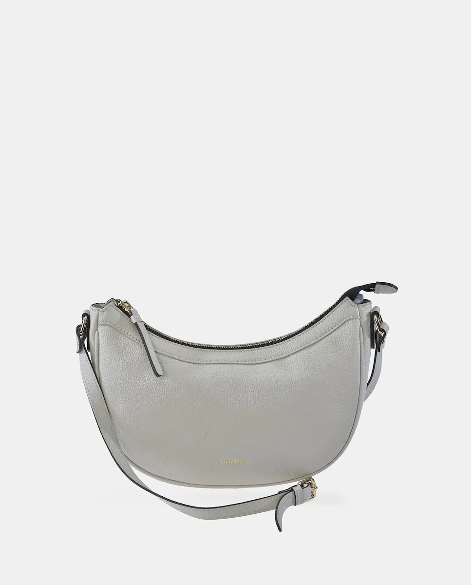 

Сумка через плечо гондола из кожи Guy Laroche, белый
