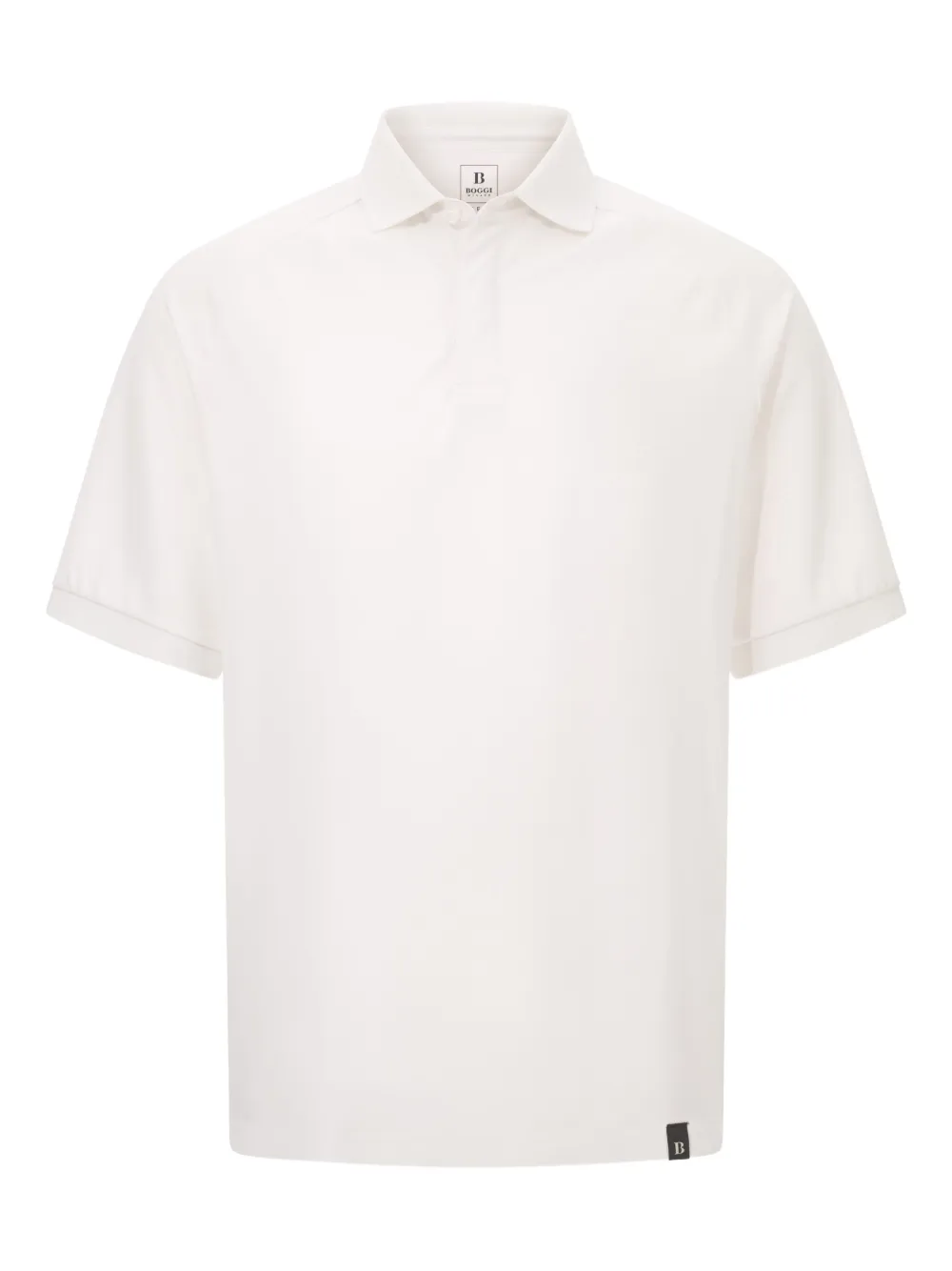 

Рубашка поло из ткани пике Boggi Milano, белый