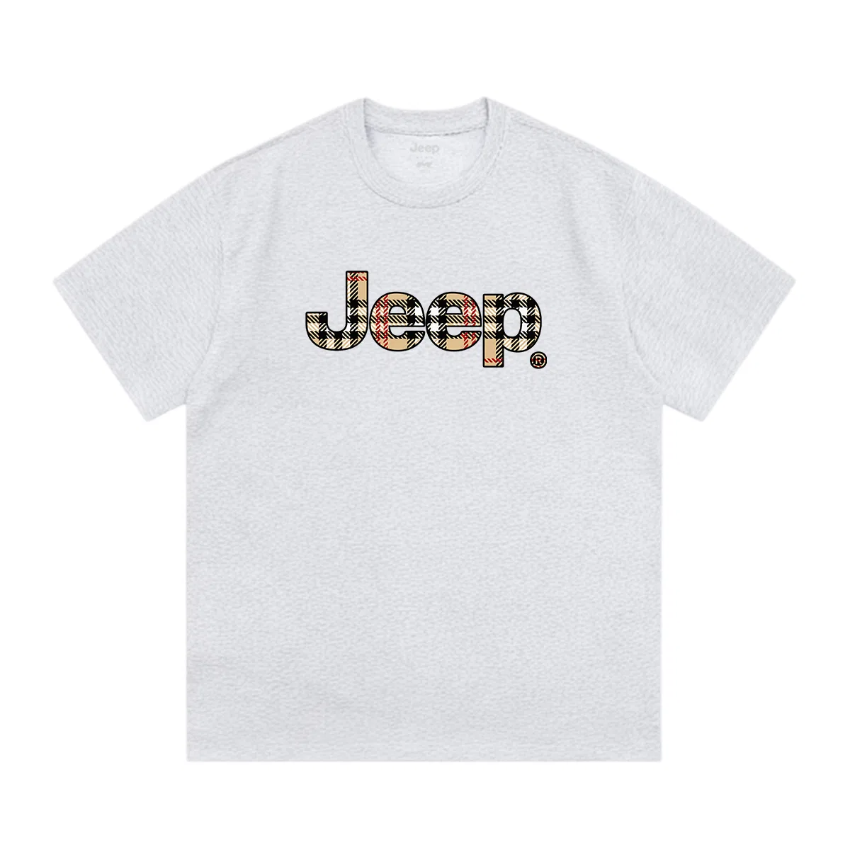 Футболка детская с круглым вырезом Jeep Heather Gray