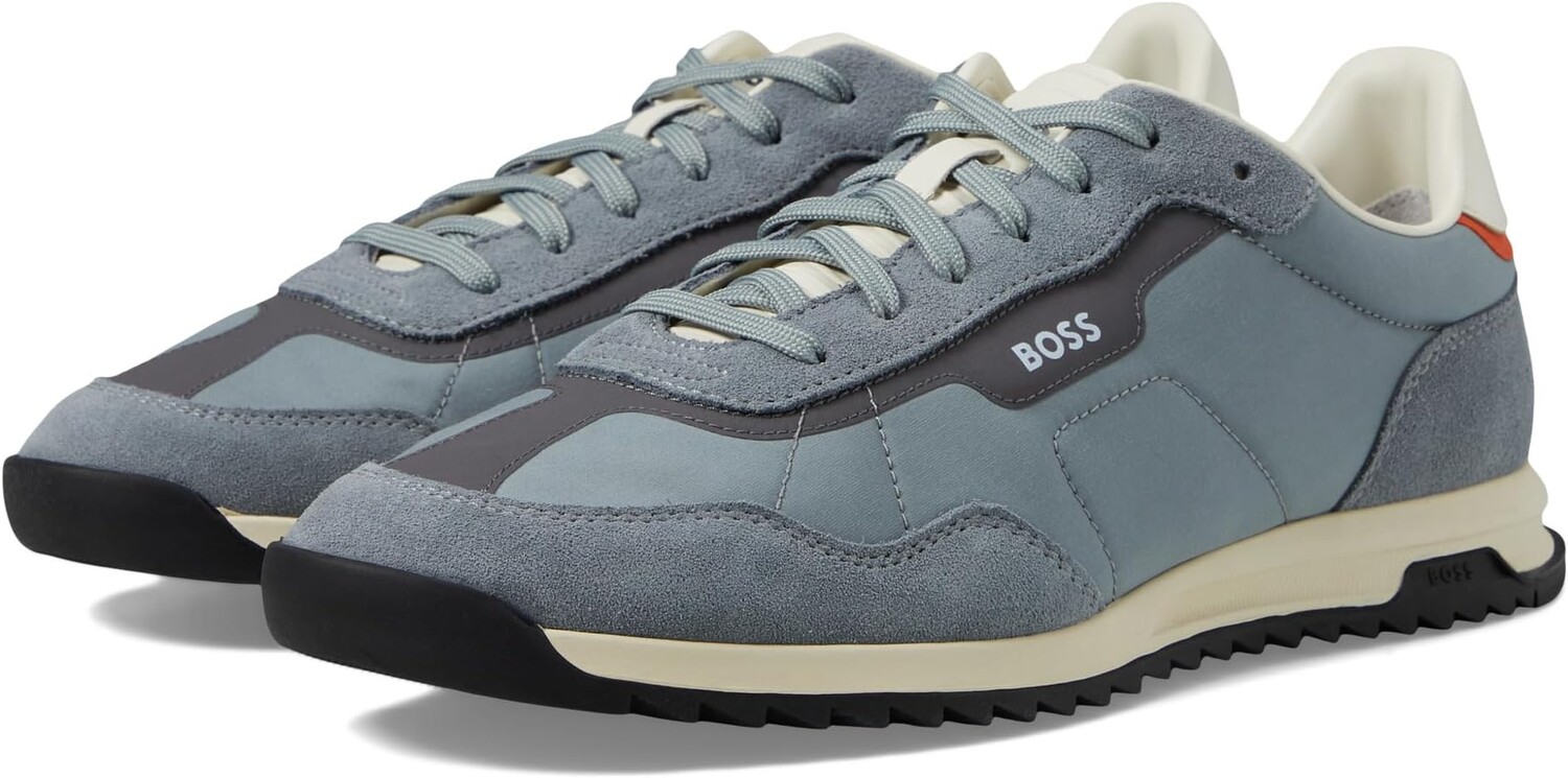 

Кроссовки BOSS Zayn Low Profile Sneaker, цвет Slate Blue/Cream, Синий, Кроссовки BOSS Zayn Low Profile Sneaker, цвет Slate Blue/Cream
