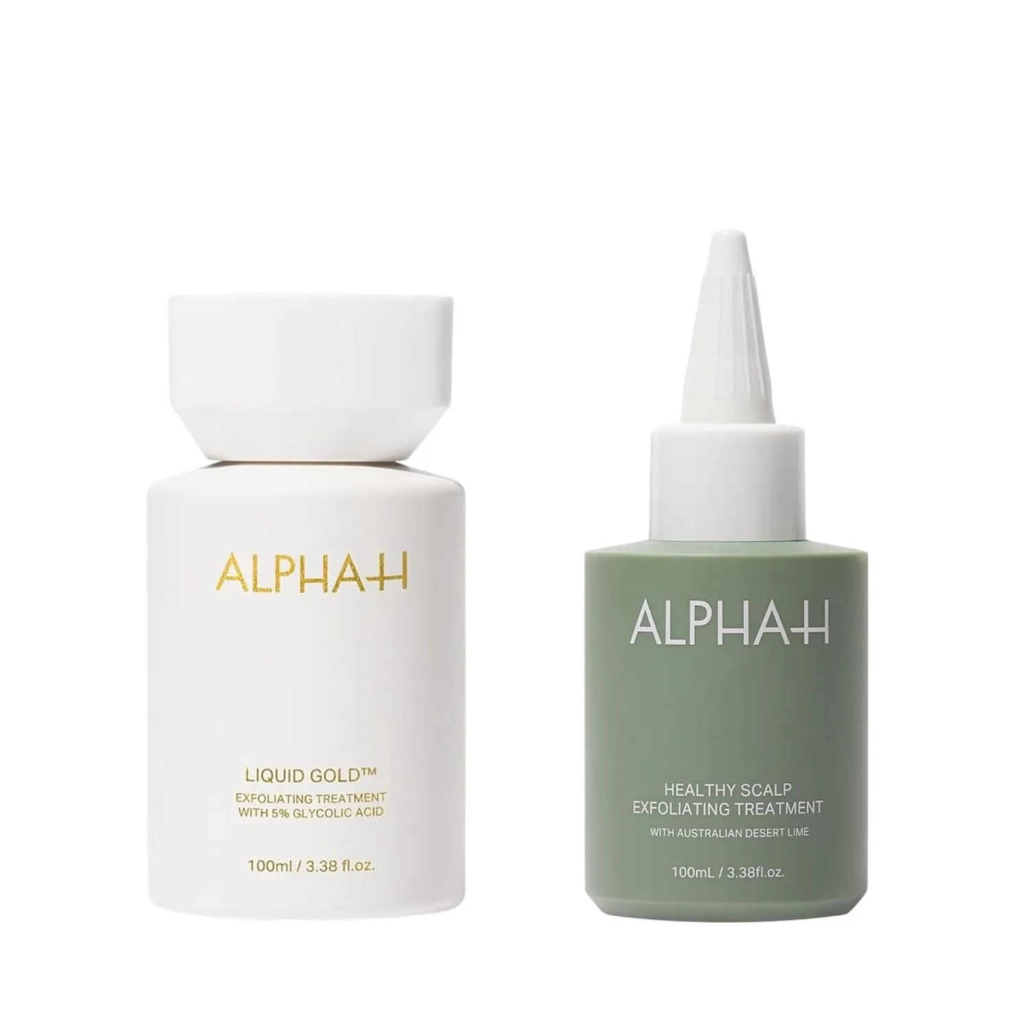 Набор Alpha-H Liquid Gold и отшелушивающий уход для кожи головы, Gold