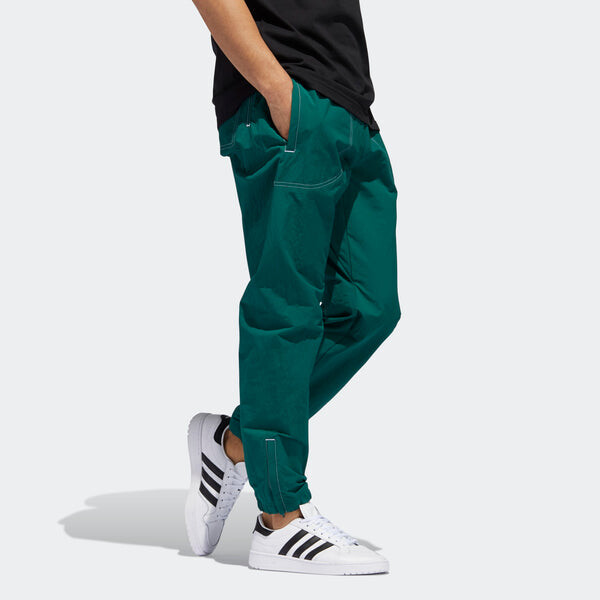 Спортивные штаны adidas Summer B-Ball Tracksuit Bottoms - Green, зеленый — фото 4