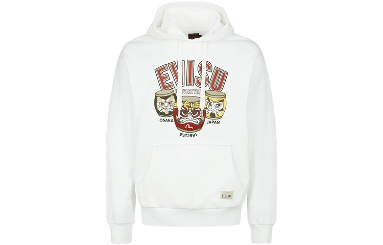 

Толстовка унисекс белая Evisu, белый
