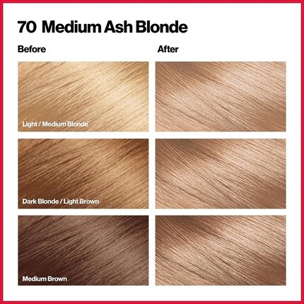 Краска для волос Colorsilk № 70 Цвет волос средний пепельно-русый, Revlon — фото 2