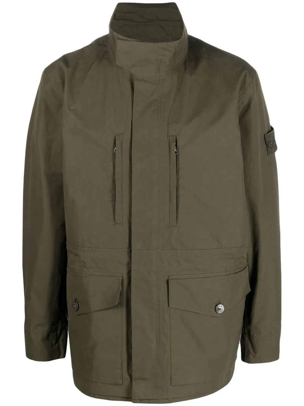 

Куртка с длинными рукавами и нашивкой в виде компаса Stone Island, зеленый