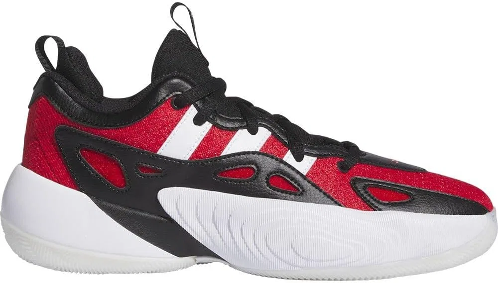 Кроссовки Adidas Unisex Trae Young Unlimited 2 Low Trainers Basketball-Schuhe, Vivid Red Cloud White Core Black