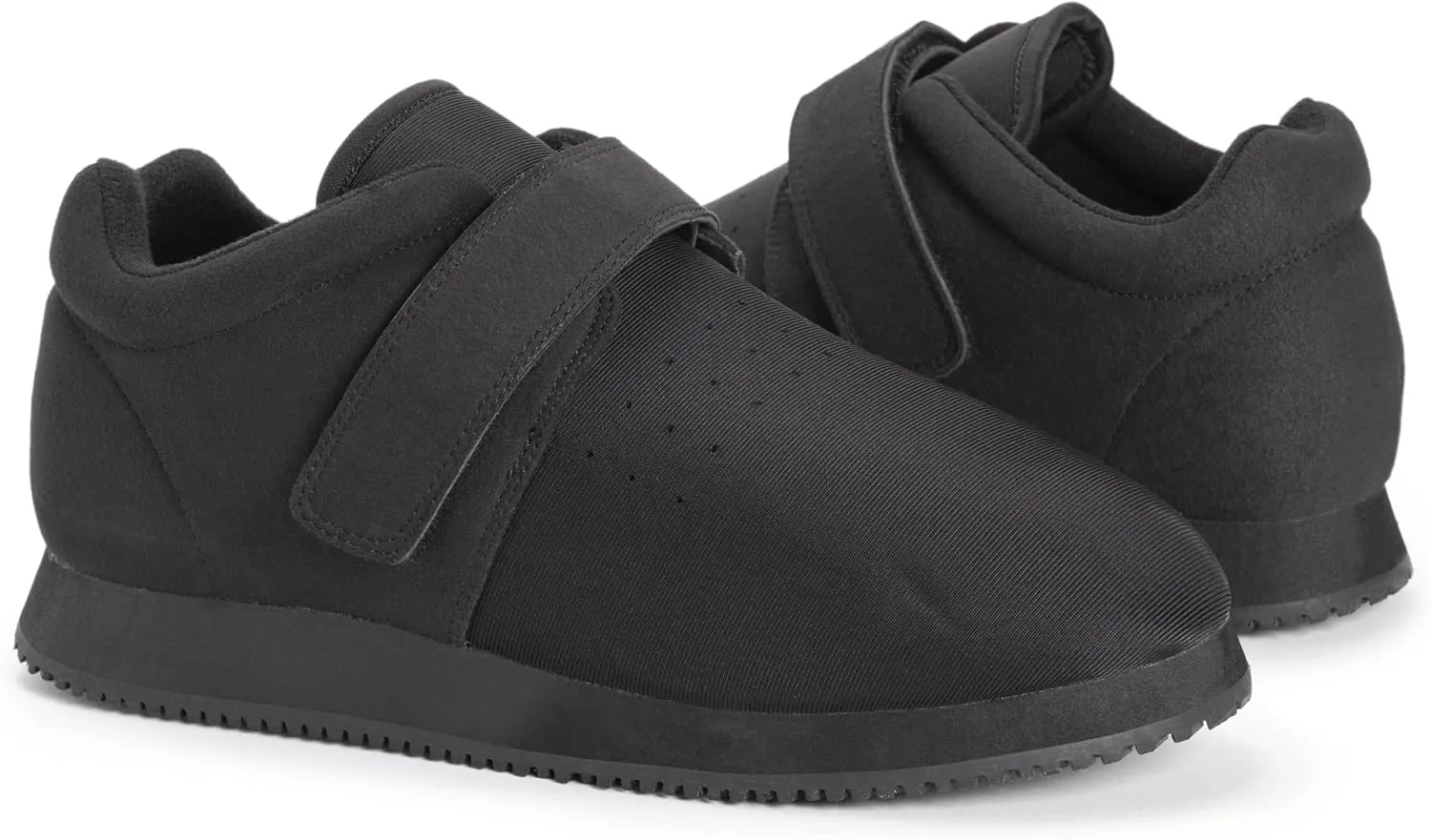 MUK LUKS mens Contour Stretchy, черный — фото 3