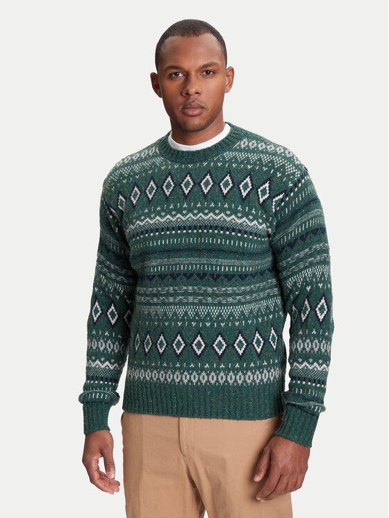 

Свитер обычного кроя 1137K107V United Colors Of Benetton, зеленый