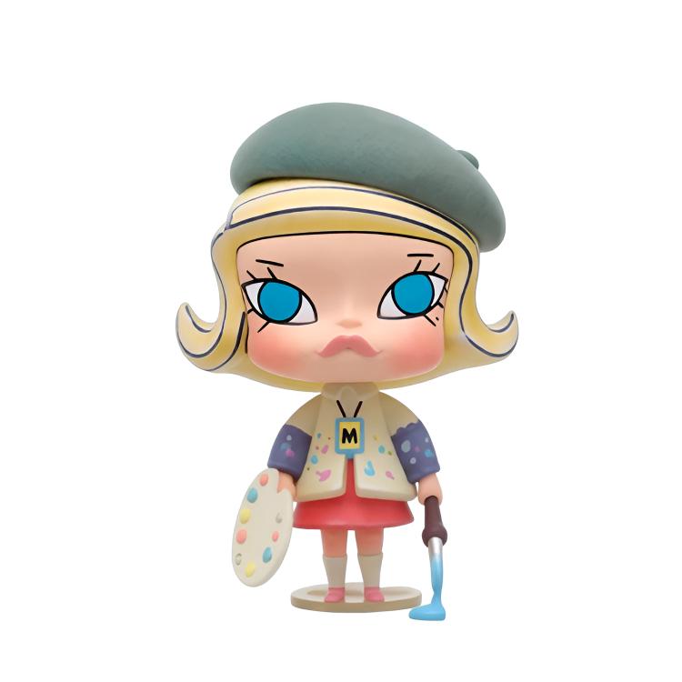 

Фигурка Molly20 Anniversary Tour, Year 1 Little Artist в ретро-стиле POP MART, she is from 2006