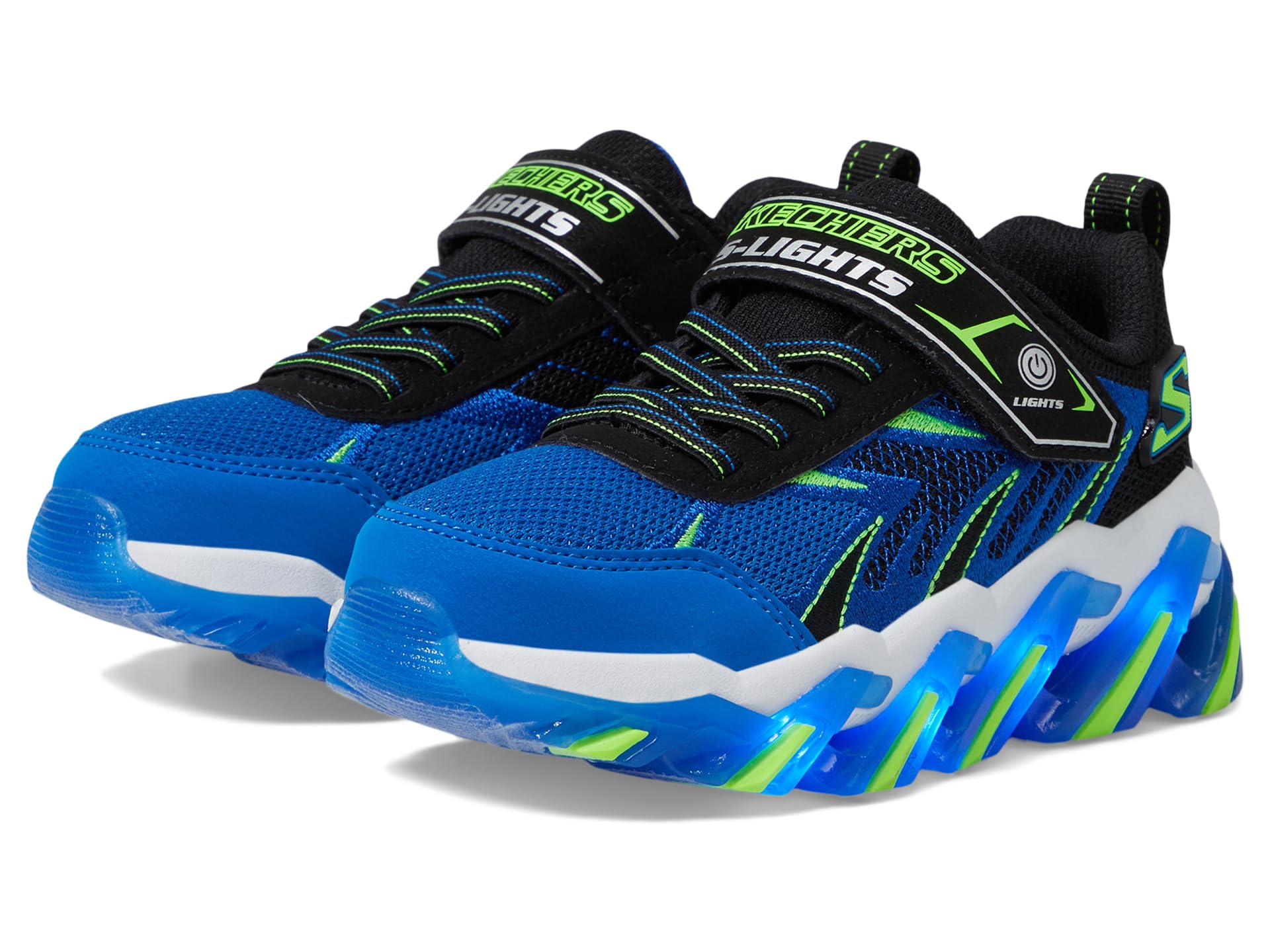 

Кроссовки SKECHERS KIDS Mega-Surge 2.0, Black/Blue/Lime