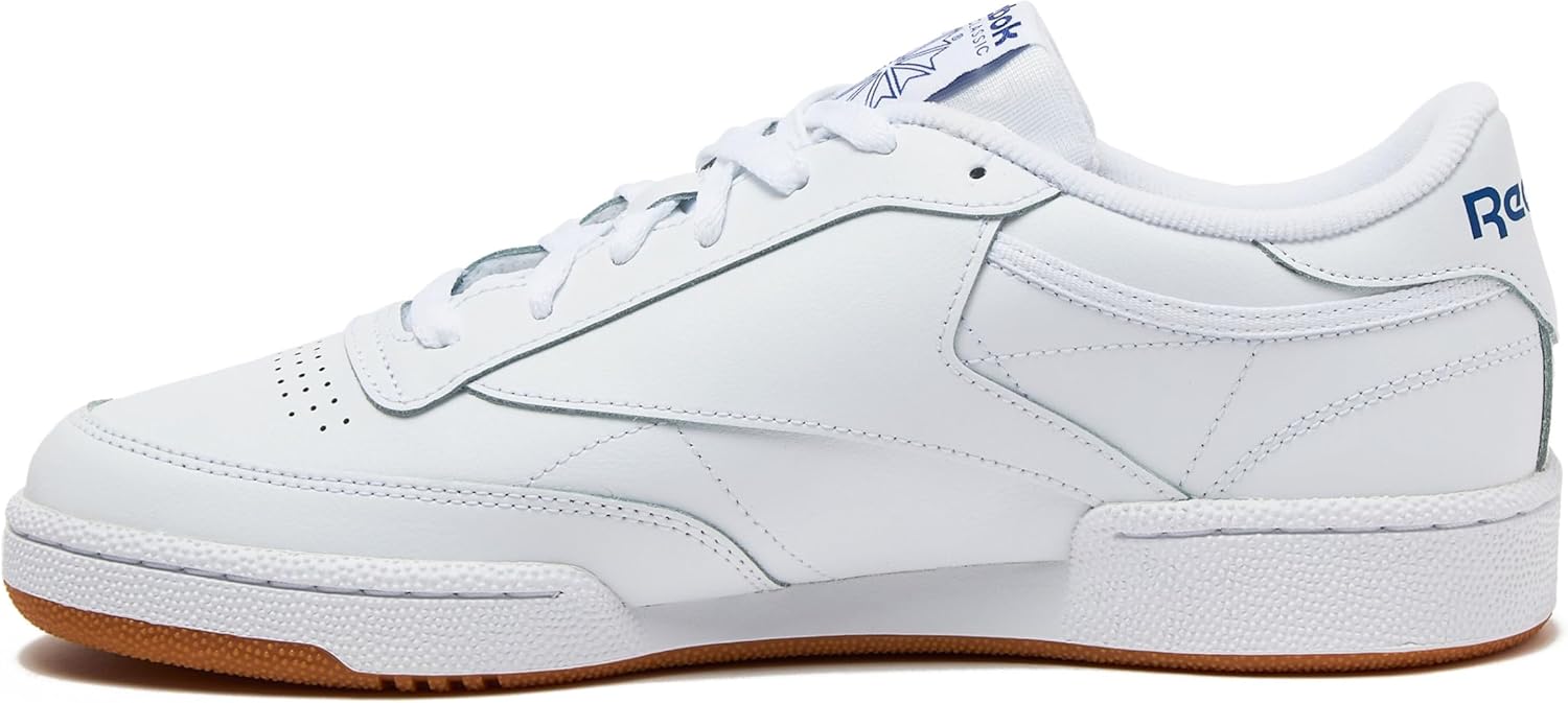 Мужские кроссовки Reebok Club C 85, повседневная спортивная обувь белого цвета для мужчин — фото 4