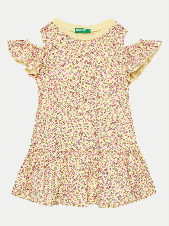 

Платье стандартного кроя United Colors Of Benetton, желтый