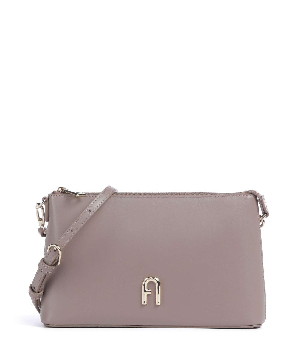 

Мини-Сумка на плечо Diamante из мелкозернистой кожи Furla, коричневый