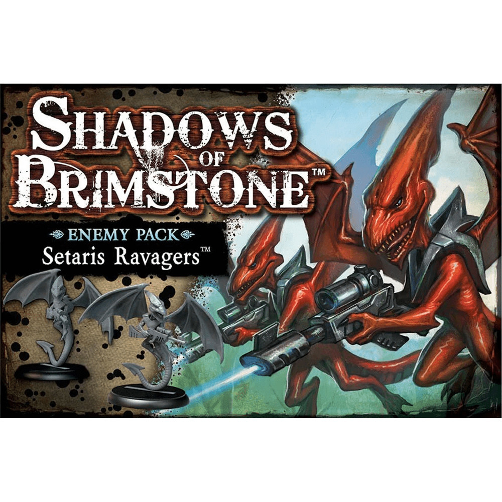 

Настольная игра Flying Frog Productions Shadows of Brimstone: Setaris Ravagers Enemy Pack