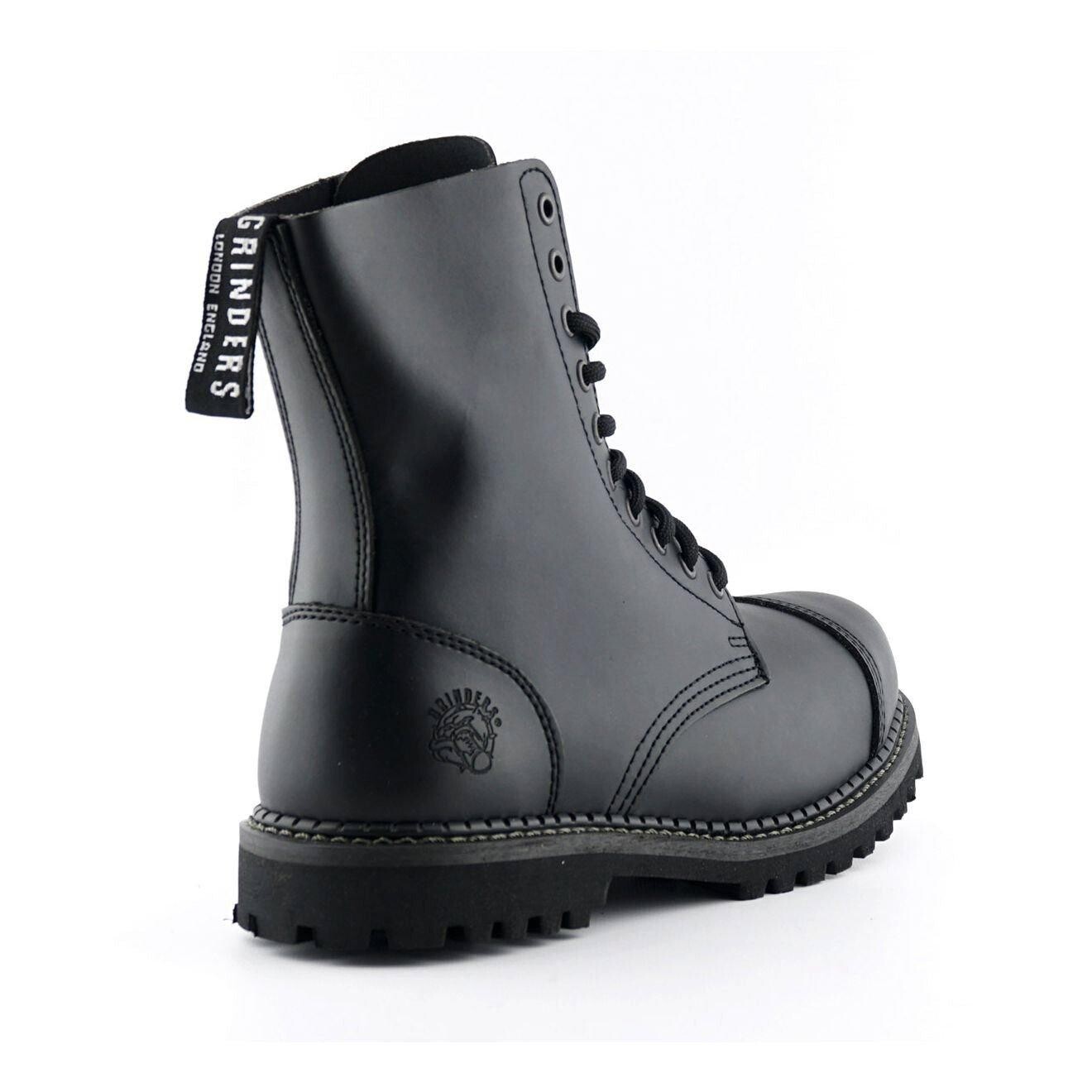 Ботинки Grinders Stag CS Unisex Safety Steel Toe Cap Military Punk, черный — фото 3