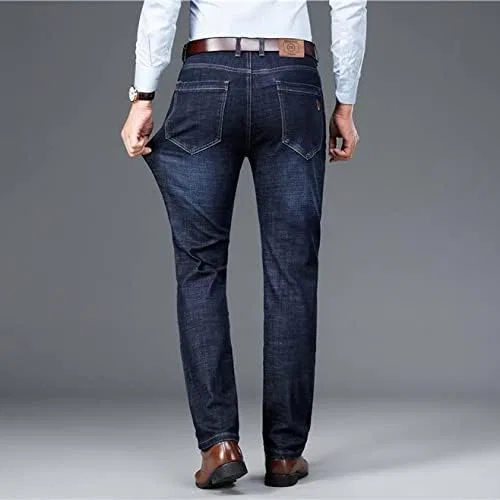 Джинсы, высокая талия, Men's Classic, синий — фото 4