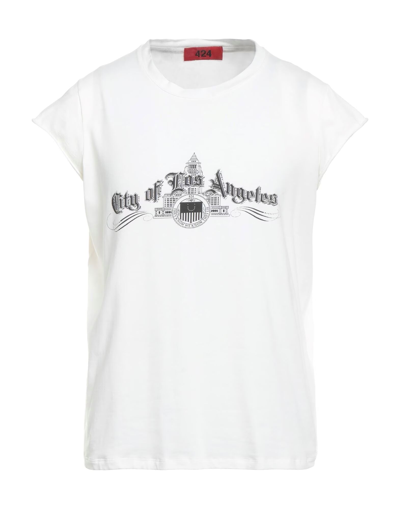 

Футболка 424 Fourtwofour, белый