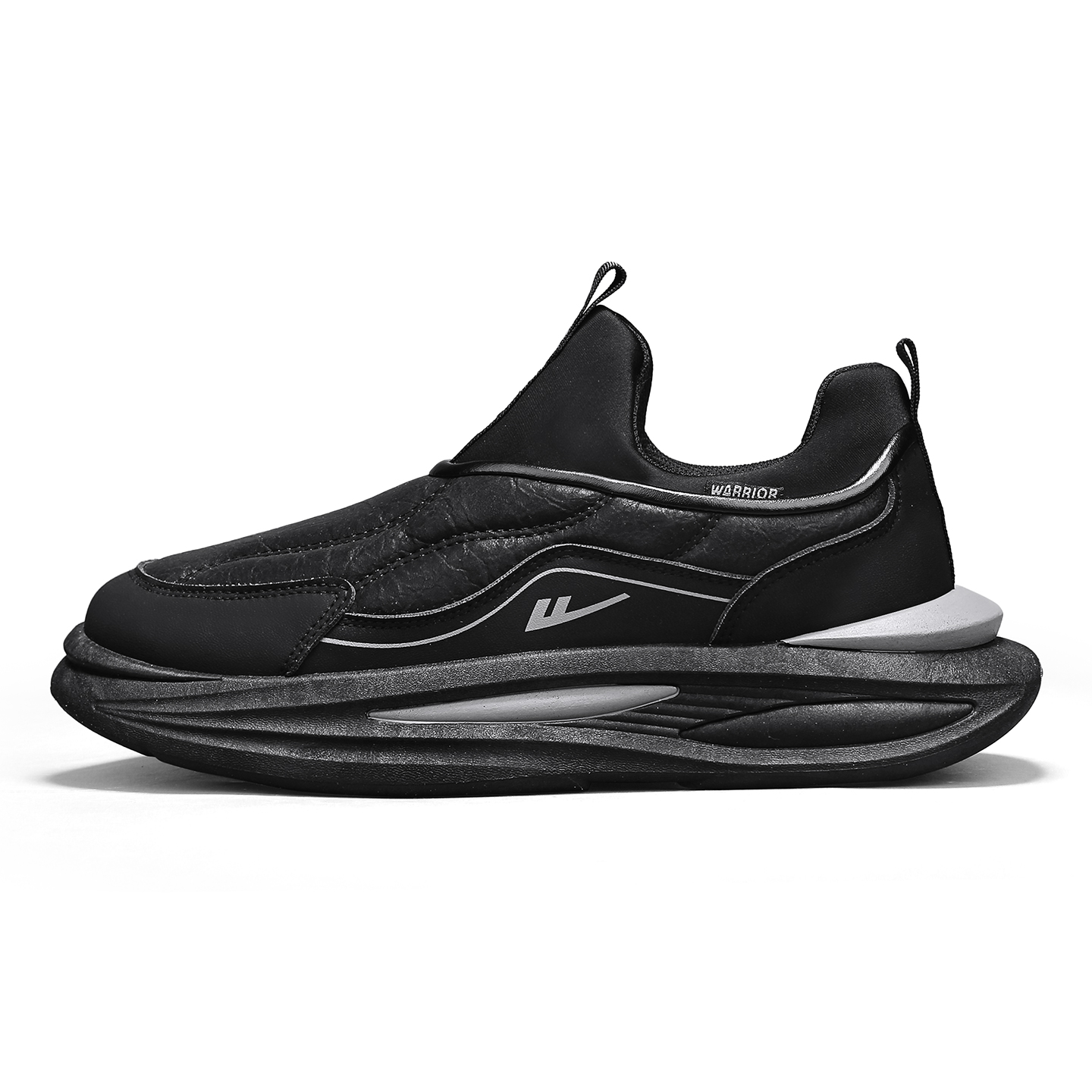 

Мужские повседневные кроссовки Low top Cushioning Balance Lightweight WARRIOR, черный серый
