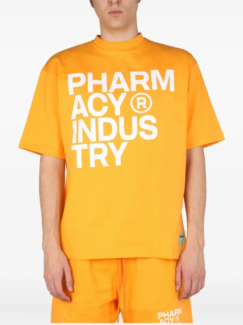 

Футболка с логотипом Pharmacy Industry, оранжевый