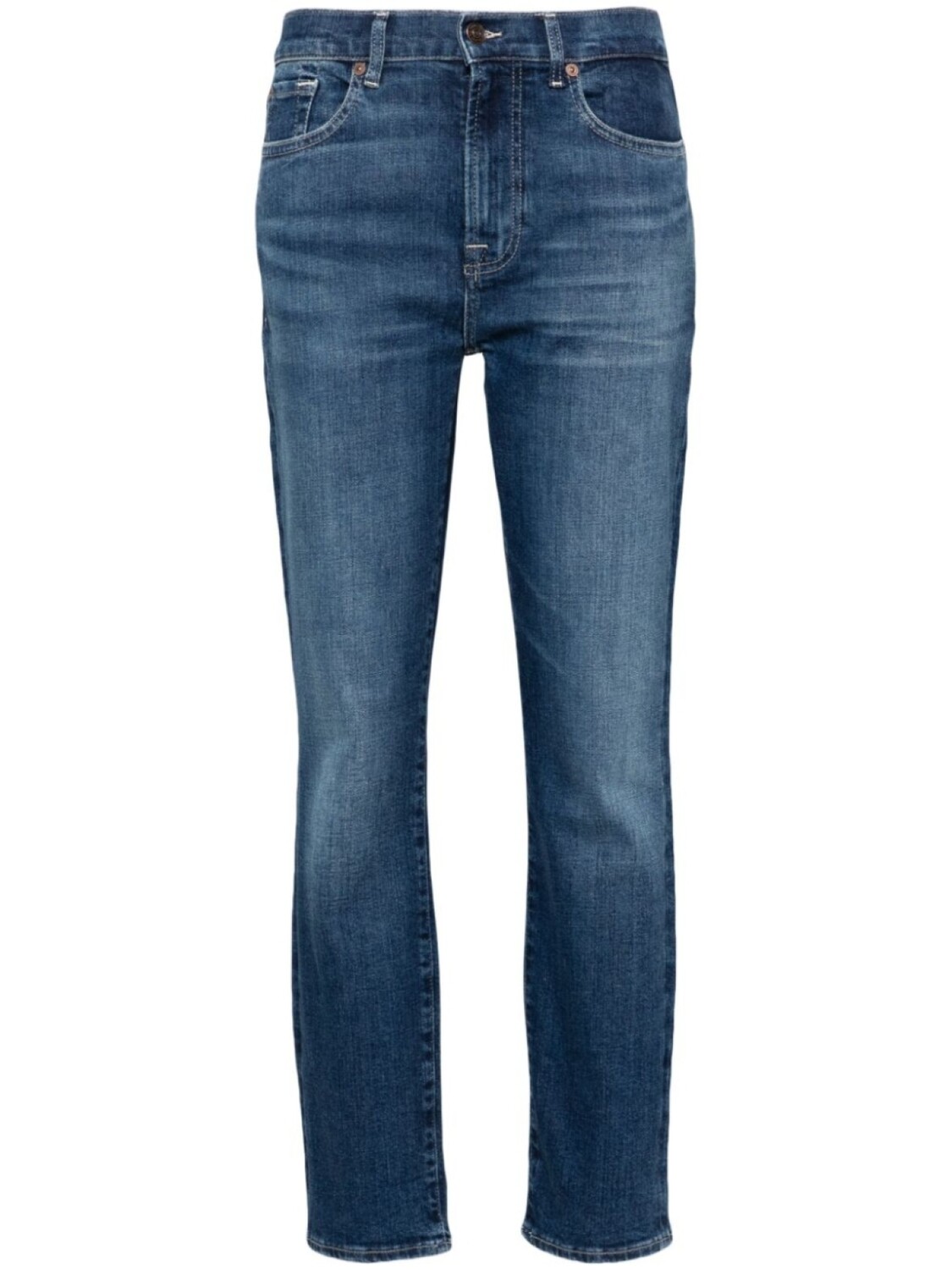 

7 For All Mankind джинсы Slim Illusion Santa Monica, синий