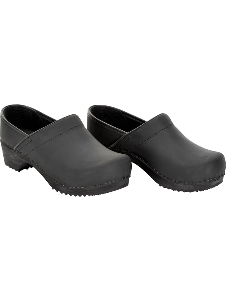 Сабо Wood-Julie Closed Sanita Comfortwear, черный