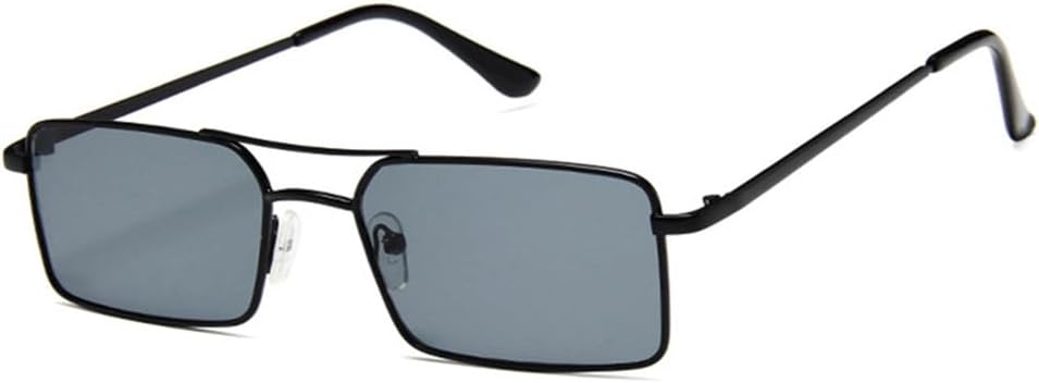 

Солнцезащитные очки конфетных цветов с защитой от УФ-излучения UV400 для женщин и мужчин, небольшие металлические, для вождения, занятий спортом на открытом воздухе, бега и езды generic, Black Black