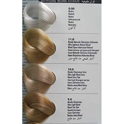Professionnelle Cream Color 10.0 Ультралегкая краска для волос Extra Blonde 100 мл, Allwaves — фото 2