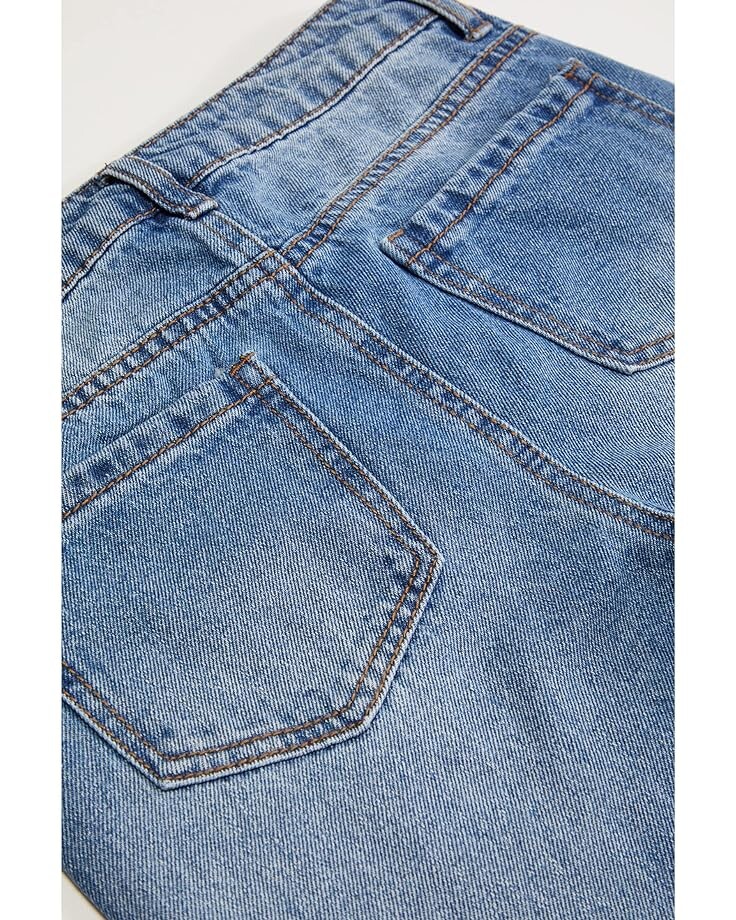 

Джинсы Sanctuary High-Waist Straight Leg Jeans, цвет Medium Stone