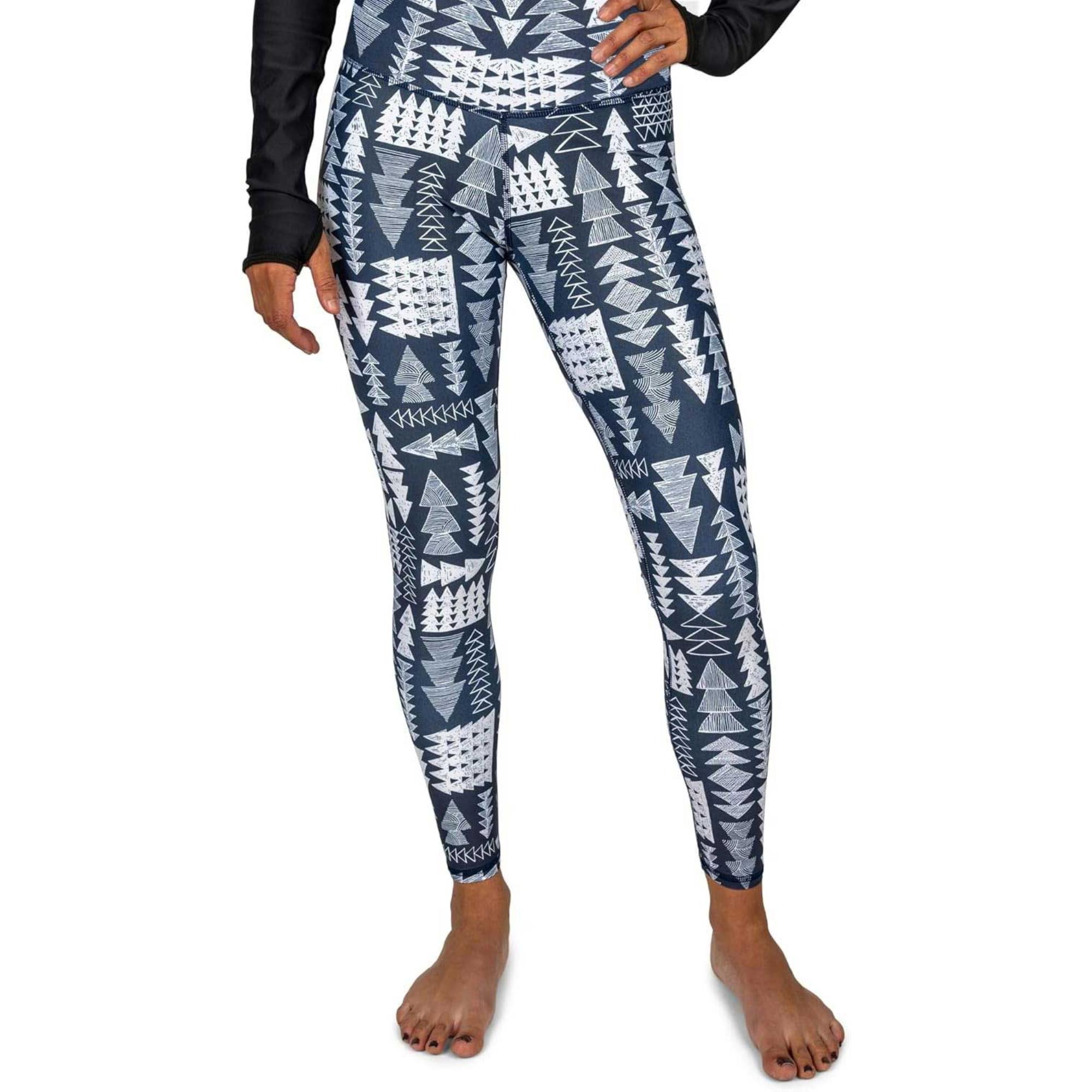 

Женские всесезонные леггинсы Pinnacle для базового слоя Blackstrap, Directional Blue