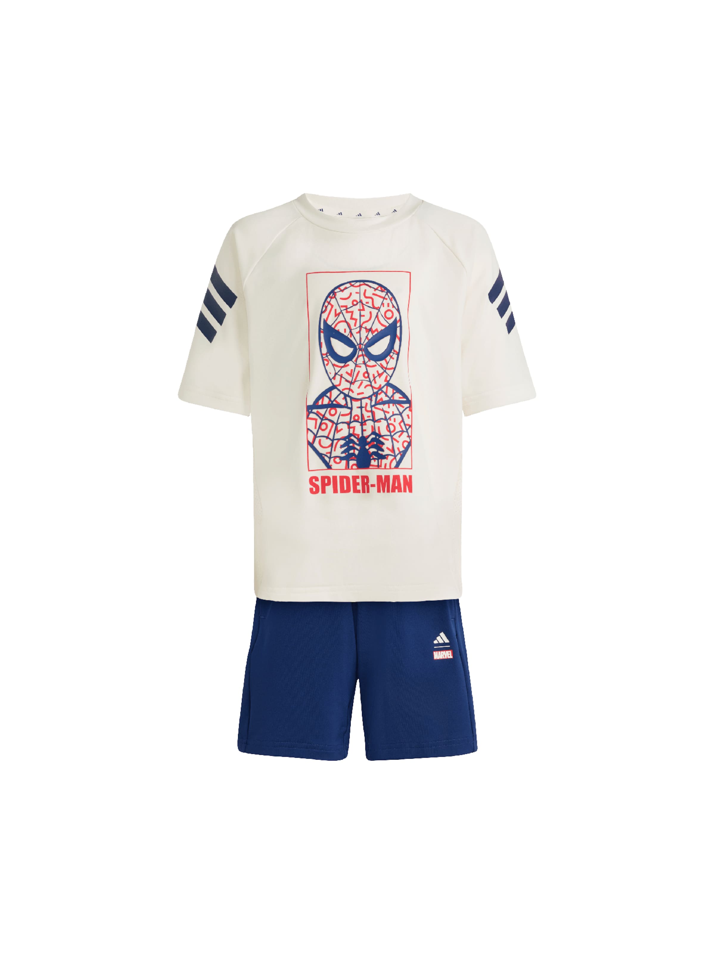 Adidas Sportswear Набор 'MARVEL SPIDER-MAN' в цвете Navy, White