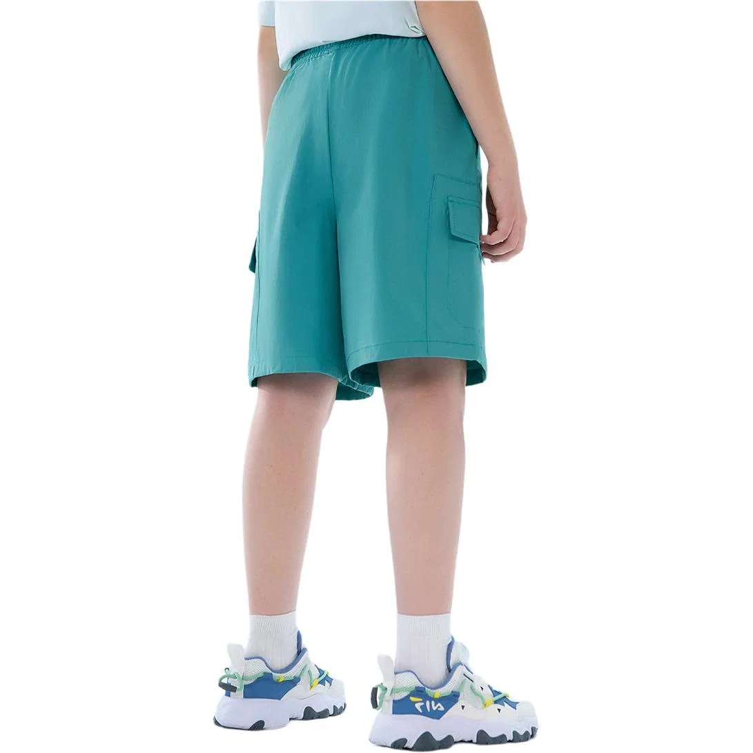 Шорты бирюзовые FILA KIDS — фото 4