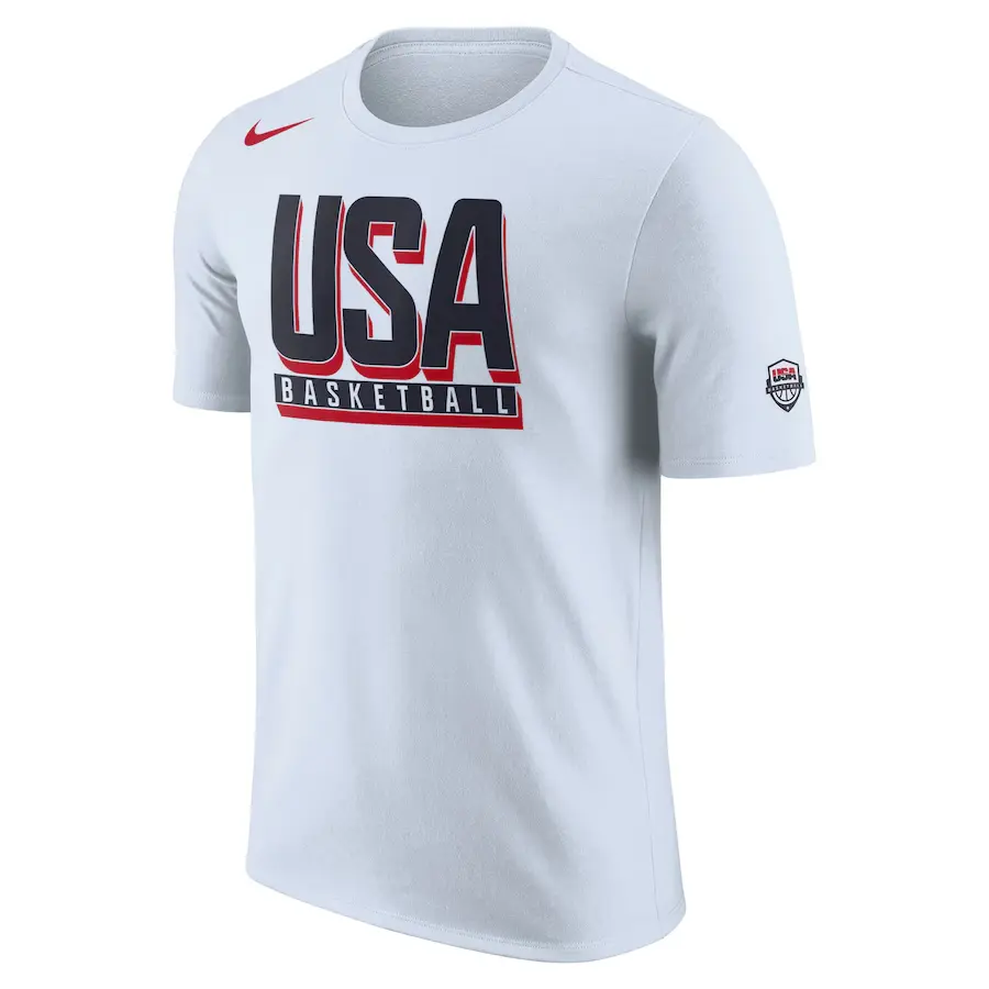 Nike Футболка USA Basketball Olympic Team Series Unisex White — фото 3
