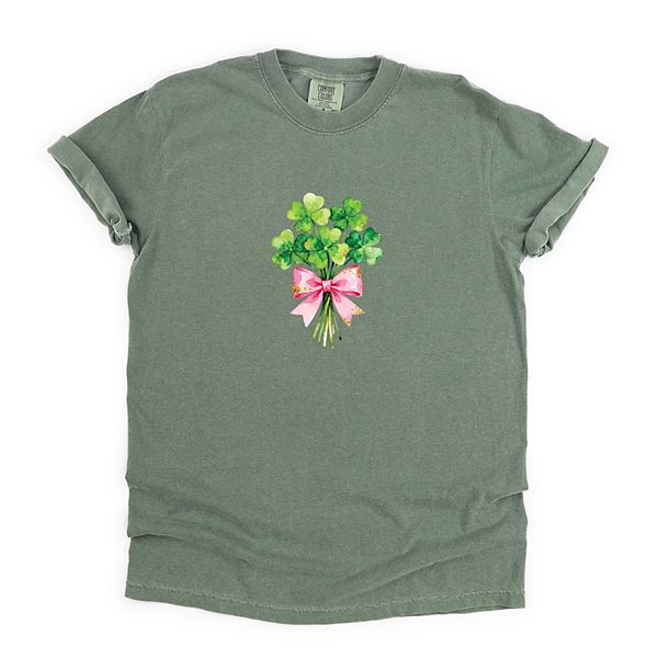 

Футболка Clover watercolor bouquet, женская, garment dyed Simply Sage Market, Moss, Зеленый, Футболка Clover watercolor bouquet, женская, garment dyed Simply Sage Market, Moss